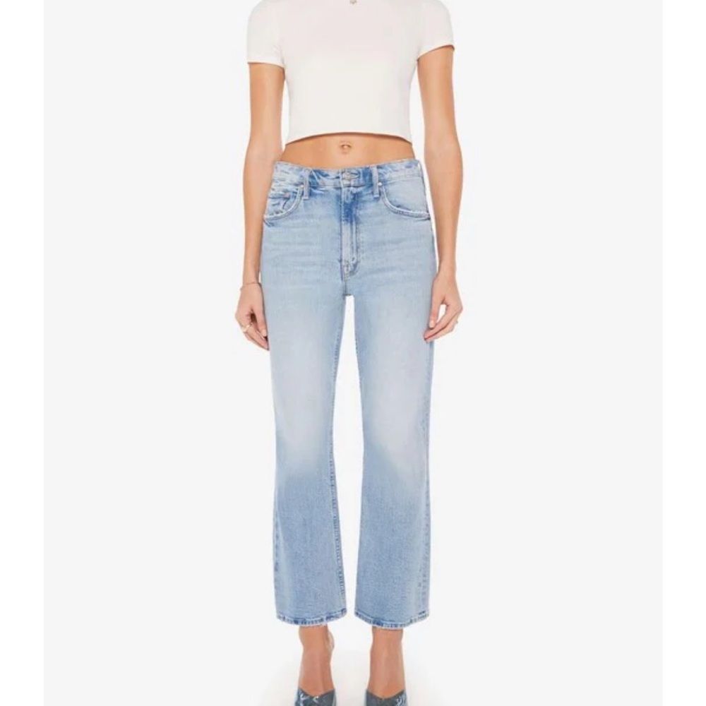 MOTHER the scooter ankle, don’t be a square jeans sold out